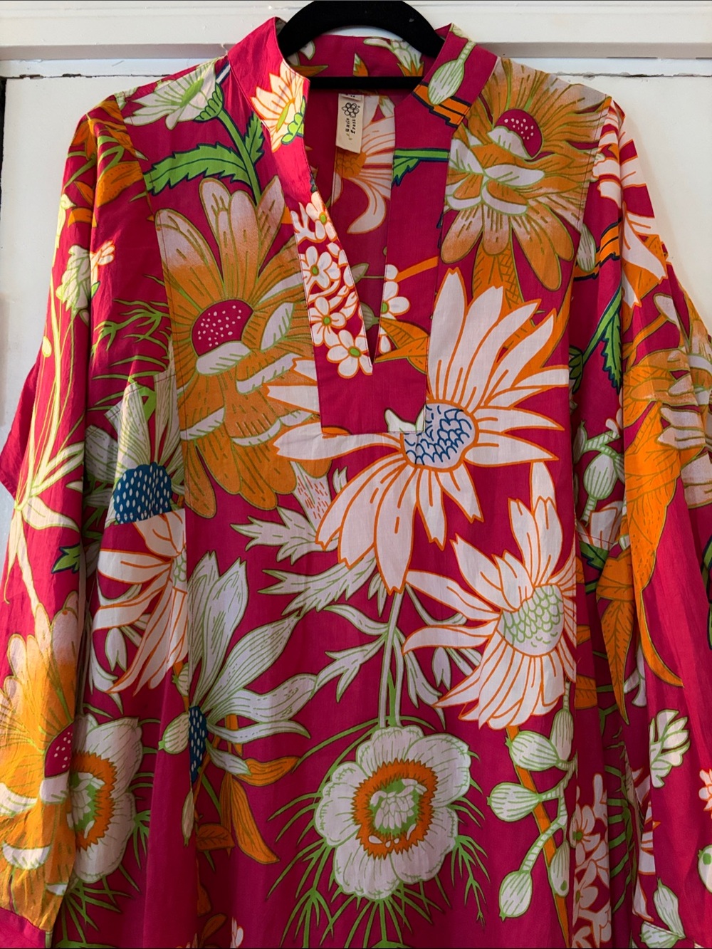 Women’s Floral Tunic Dress Multi Color